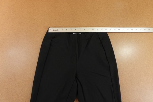 J Jill Womens Small Tall Black Ponte Pull On Mid Rise Full Length Leggings NWT - Picture 7 of 10