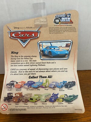 MATTEL DISNEY PIXAR CARS DINOCO THE KING #43 DODGE DAYTONA B1 | eBay
