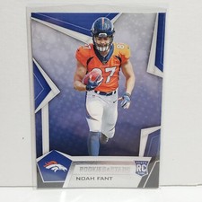 Noah Fant 2019 Panini Rookies Stars #108 RC Rookie Card Denver Broncos. rookie card picture
