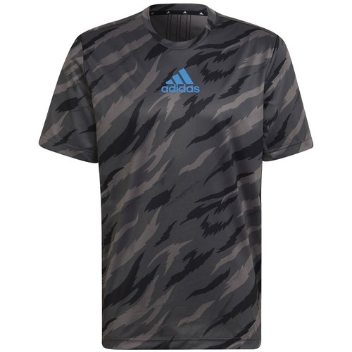 T-shirt Training Men Adidas Feelstrcamo HD4319 Grey | eBay