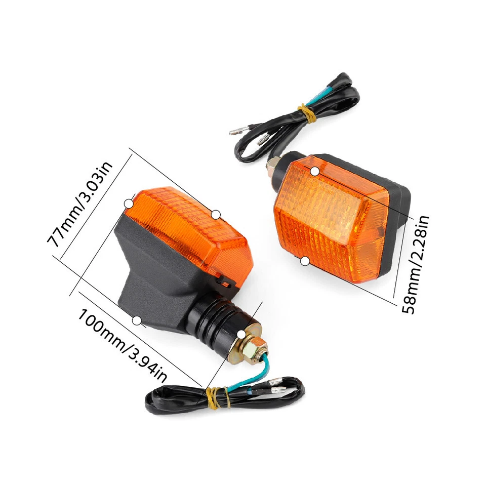 Lámpara indicadora de luz de señal de giro 12V para HONDA CRF 230M 2009 / CRF230L 2008-2009 Foto 4 de 4