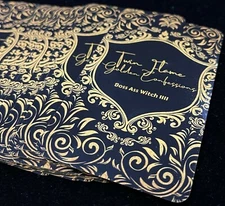 TwinFlame Golden Confessions 78 Card Oracle Deck Pre-Order WITH Gold Gilt Edges