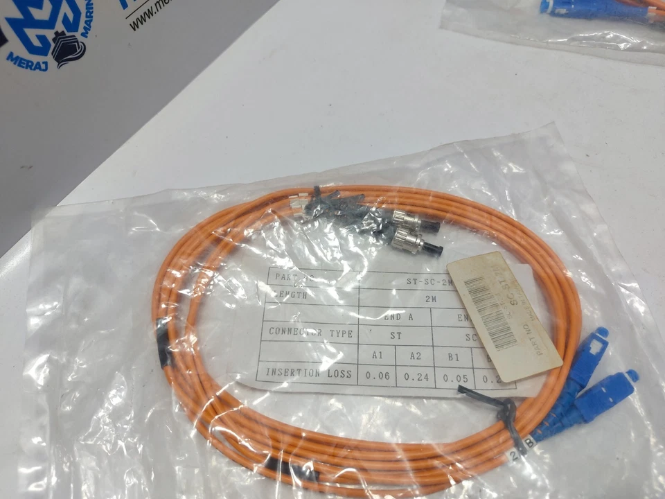 Belkin ST-SC-2M Fiber Duplex Cable 2M LOT 3 PC Foto 3 de 4