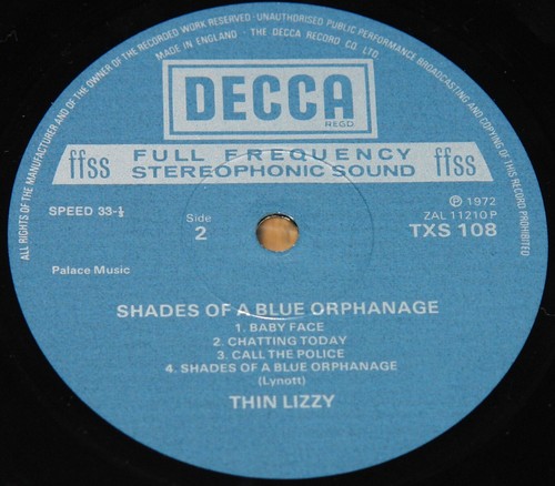 THIN LIZZY ~ SHADES OF A BLUE ORPHANAGE ~ FULLY SIGNED UK VINYL LP UACC DEALER - Picture 12 of 12
