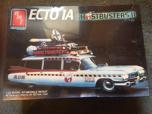 AMT 6017 ECTO 1A GHOSTBUSTERS II 1/25 SCALE MODEL KIT FS 36881060178 | eBay