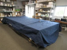 SUN TRACKER PARTY BARGE 22 SPORT FISH (2008) PONTOON COVER BLUE 31530-07N BOAT