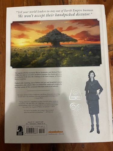 SIGNED DiMartino Konietzko Legend of Korra Art Animated Series Book 4 Balance - Picture 3 of 3