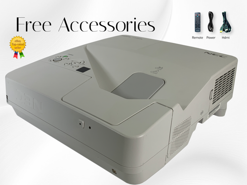 3600 ANSI 3LCD Ultra Short Throw Projector for Classroom Weekly Usage w/Bundle - 第 1/10 張圖片