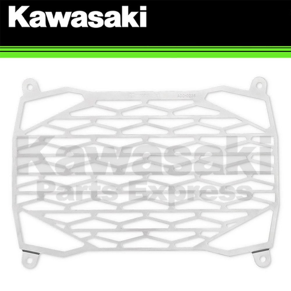 Moringa window radiator 60cm ホワイト NEW 2024 GENUINE OEM KAWASAKI NINJA 500 / Z500 RADIATOR TRIM