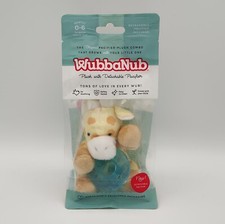 WubbaNub Giraffe Plush with Detachable Pacifier 0-6 Months