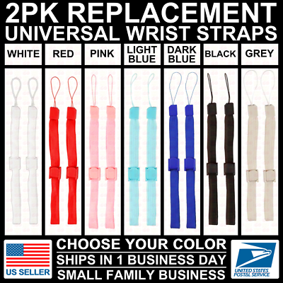 #ad #ad 2PK Wrist Strap for Nintendo Wii Universal Remote Replacement Wristlet Wristband $5.49