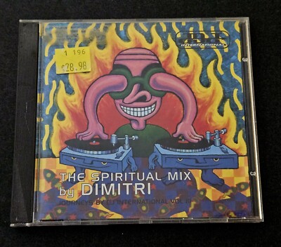 DJ DIMITRI -  THE SPIRITUAL MIX JOURNEYS BY DJ INTER.. Vol 3 - (CD) - 1995 UK