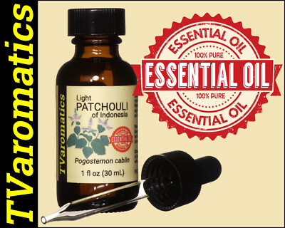 TVaromatics Light Patchouli 100% Pure Essential Oil Pogostemon cablin