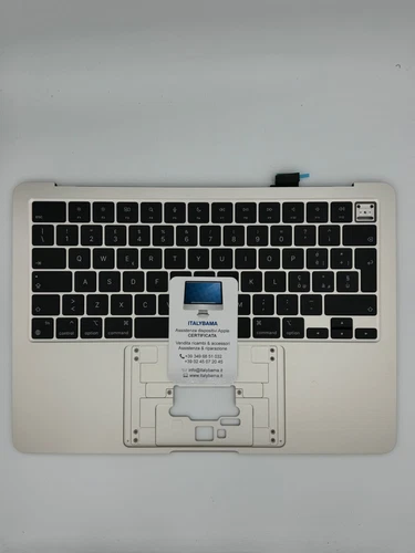  Tastiera Top case scocca Macbook 13" Air M2 A2681 2022 gold oro galassia 