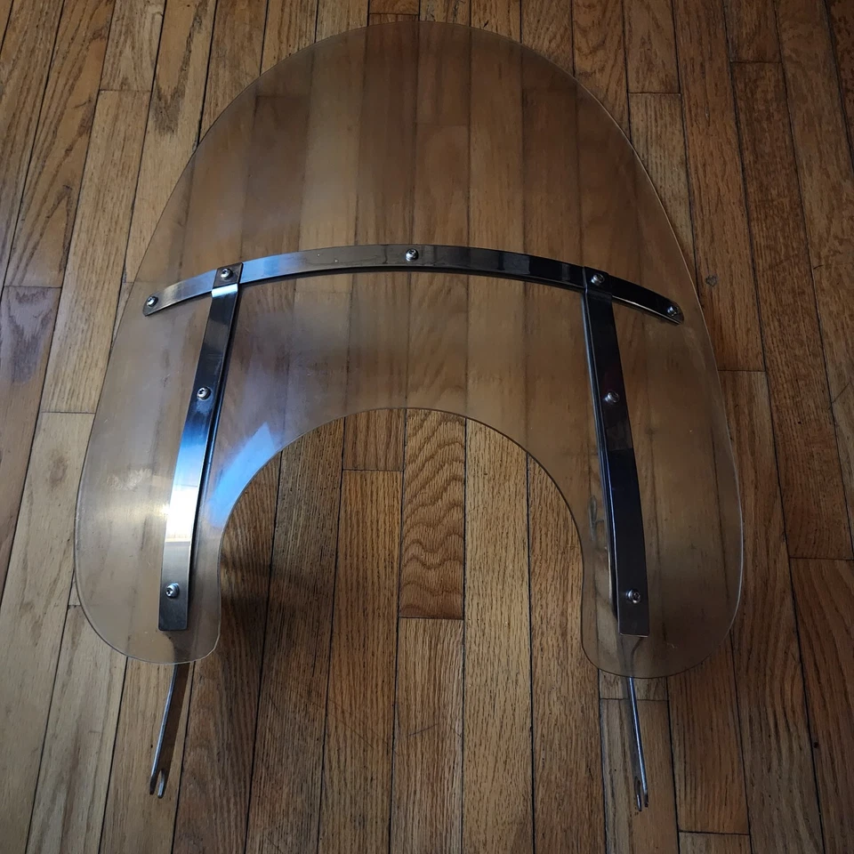 Parabrisas motocicleta Harley Davidson AS 6 M125-C LEXAN MFR 112 hoja DOT 94 Foto 2 de 4