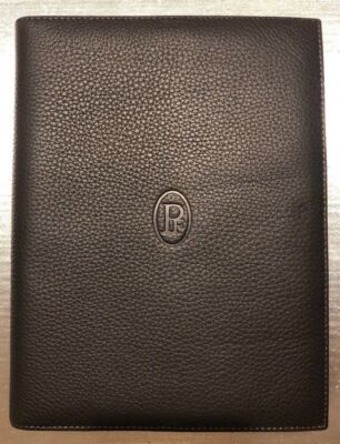 Parmigiani Fleurier Leder Notizbuch/Notizblock, '17 illustrierte Uhren Sammlung