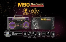 NEW WAVE TOYS : M90 MINI BLASTER BOOMBOX : ARTIST SERIES BUA & SLICK RICK : New