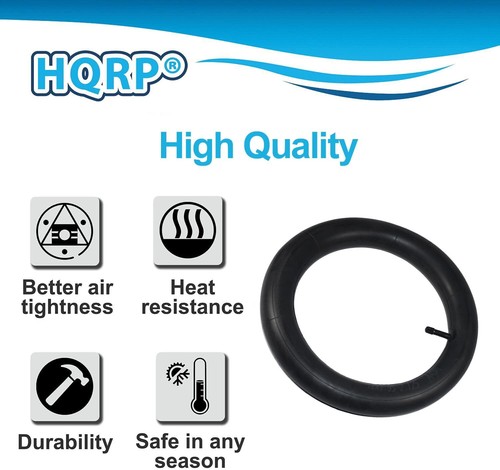 HQRP 12.5" x 2.25" Tire Inner Tube Schrader Valve for Pocket Bikes, Scooters - Picture 2 of 8