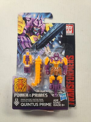 Transformers POTP QUINTUS PRIME Power of the Primes Legion Class Hasbro New