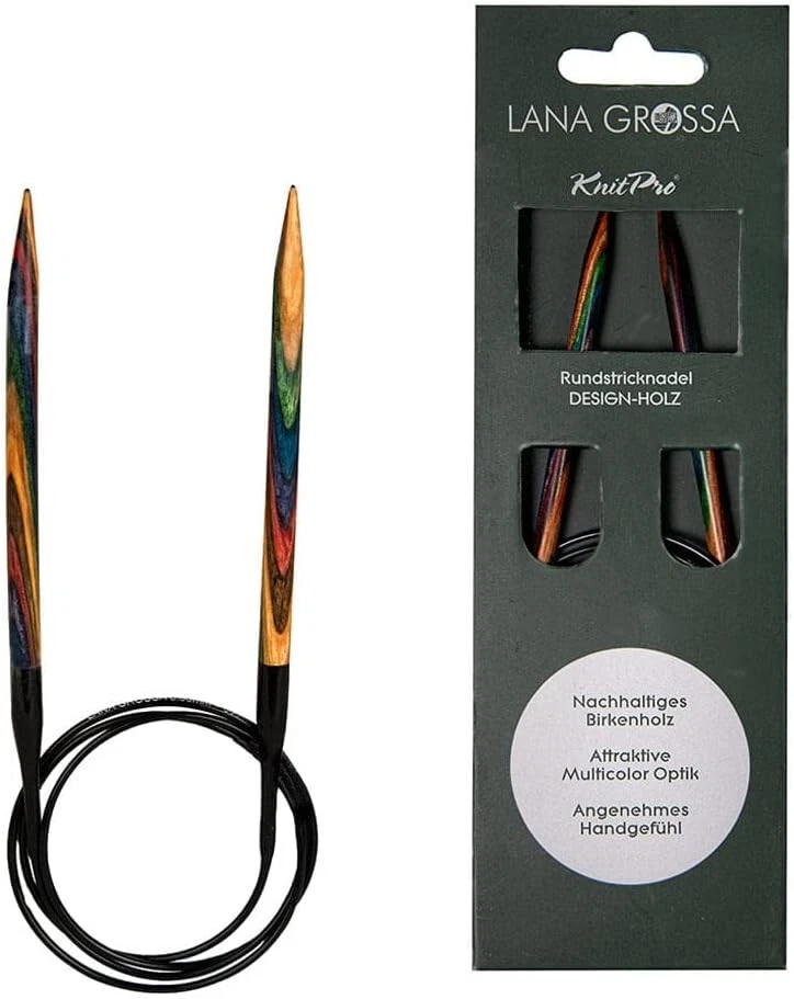 KNITPRO Lana Grossa Knit Pro Rundstricknadel Holz 60cm 2 - 12 mm