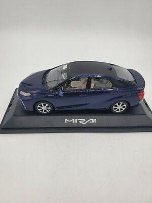 1:30 Toyota MIRAI Minicar Two Tone Dark Blue Mica x1 ,Hydrogen Fuel Cell Rare 