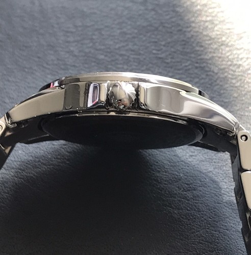 Ladies Genuine Bulova Diamond Gallery Black Mop Designer Watch 96P153 - Picture 5 of 16