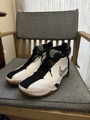 Nike Zoom Heritage N7 Tinker Hatfield Basketball Shoes Black White Men s 17 Rare