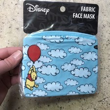 NEW NIP Disney Winnie The Pooh Cloth Fabric Reusable Face Mask - One Size Adult