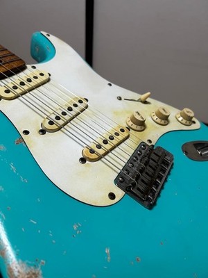 Fender Stratocaster（Made in Japan）Relic Electric Guitar Fender Japan Stratocaster MIJ E Serial Relic