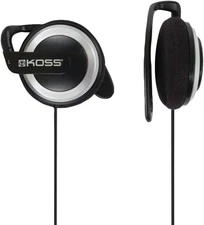KSC21 Sportclip Clip-On Headphones,Black