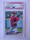 2018 Topps Update Shohei Ohtani #US1 RC Pitching In Red Jersey PSA 9 MINT