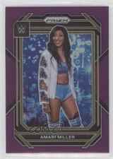 2023 Panini Prizm WWE Purple Prizm 69/149 Amari Miller #149 6ns