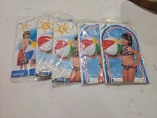 Intex Wet Set Beach Ball Lot Of 5