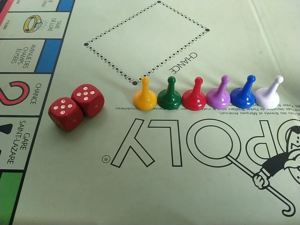 Monopoly Vintage En FRANCS Complet Bon État Jeu de Société Livraison Offerte ! - Photo 4/4