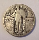 1928-S Standing Liberty Silver Quarter VG 1928S U.S. coin