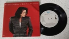 Michael Jackson - WILL YOU BE THERE 7" Single Rare Poster Sleeve Limited Edition