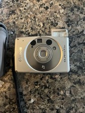 Canon IXUS Z50 Compact 35mm Camera Silver Tested Working