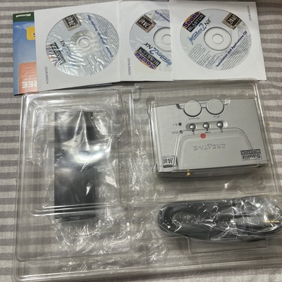 #ad Creative Labs 24bit External Sound Blaster Model SB0300 NO Power Cord G2U $90.00