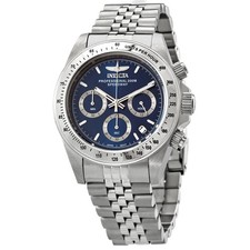 Invicta Speedway Chronograph Quartz Blue Dial Men's Watch 30990