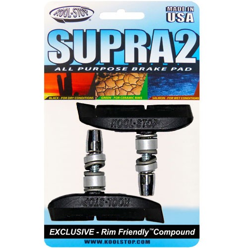 Zapatas de freno Kool-Stop T3 Supra 2 V-Brake 66,5 mm adecuadas para... - Imagen 1 de 1