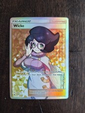 Wicke - 147/147 - Burning Shadows Sun & Moon Full Art Ultra Rare Card - NM on eBay