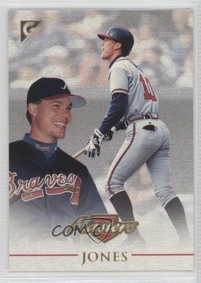 1999 Topps Gallery Masters Chipper Jones #105 HOF c7z