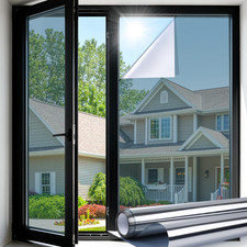 Lute One Way Window Privacy Film Window Tint For Home Sun Blocking Uv Heat