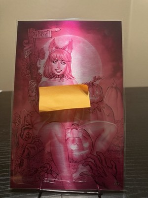 Crypt Cuties 3 Marissa Pope  Luna  Full Chase 1/1 Pink Metal