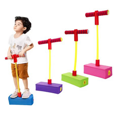 Foam Soft Pogo Stick Jump Bounce Space Balance Exercise Toy multi-colors UK