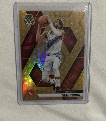 2024-25 Panini Mosaic - Trae Young #110 Honeycomb Mosaic Prizm