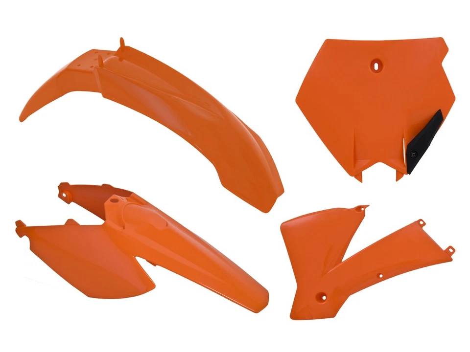 Kit En Plastique Polisport Compatible Avec KTM SX 85 105 03-12 Orange - Photo 1/1