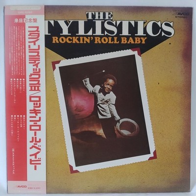 Japan LP Stylistics Rockin' Roll Baby w/ OBI