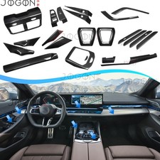 Real Carbon Interior Exterior Trim Level Decor For BMW 5 Series G60 i5 M60 2023+