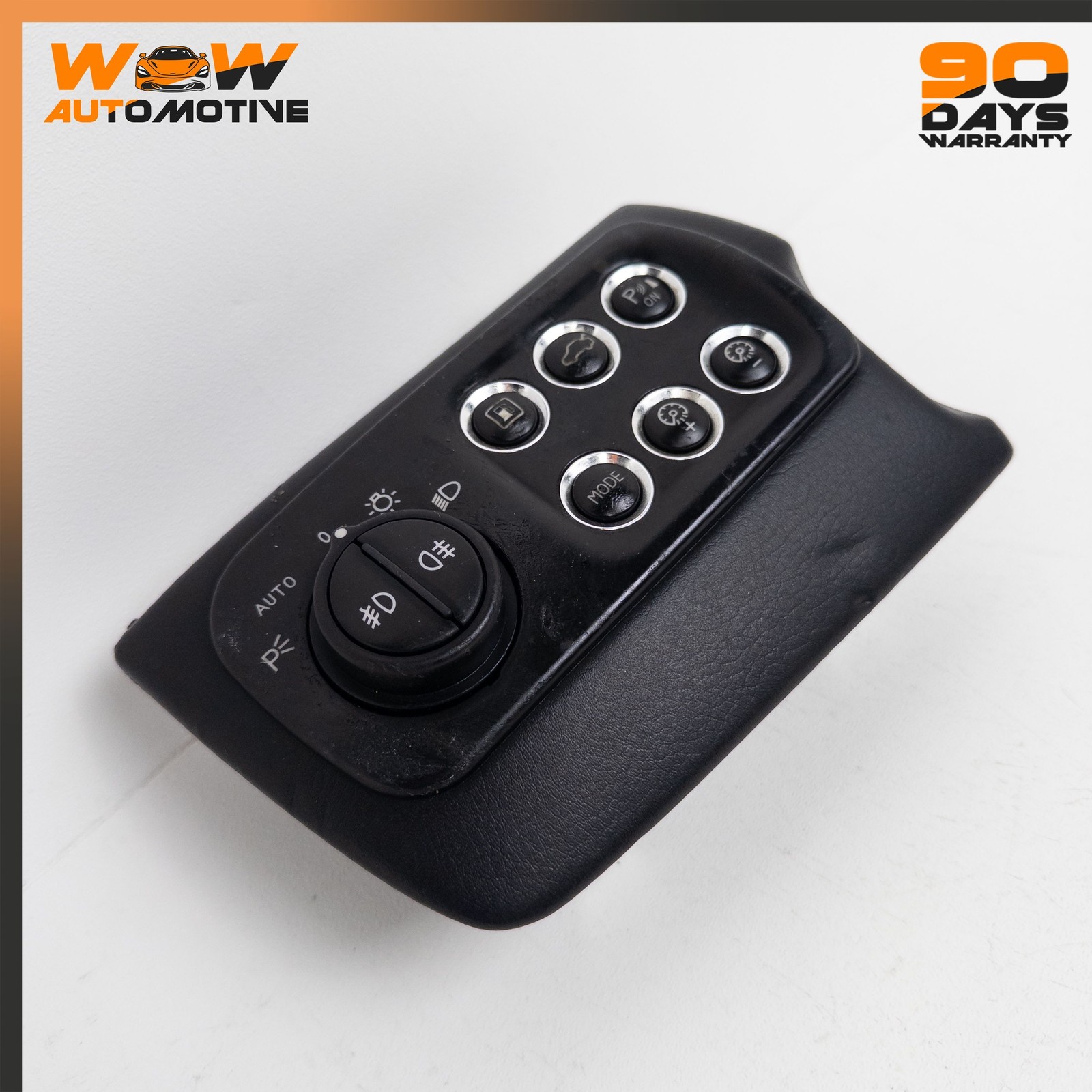 08-19 MASERATI GRANTURISMO S DASHBOARD HEADLIGHT SWITCH PANEL ASSEMBLY OEM